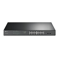 TP-LINK TPLINK JetStream TL-SG1218MPE TLSG1218MPE Switch Smart 16 x 10 100 1000 (PoE+) 