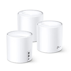 TP-LINK DECO X60 (3-PACK) - Blanc