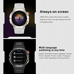 Yonis Montre Connectée IP68 Étanche Cardio Bluetooth