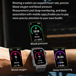 Yonis Bracelet Intelligent Étanche IP67 BT5.2 Multisport pas cher