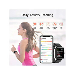 Chrono Montre connectée avec fréquence cardiaque pas cher