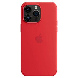 Apple Coque Silicone MagSafe iPhone 14 Pro Max - Rouge