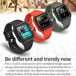 Acheter Yonis Smartwatch Étanche IP68 Moniteur Cardiaque Et Pression Sanguine