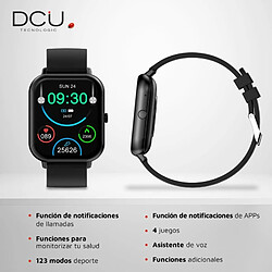 Avis DCU TECNOLOGIC DCU CURVED GLASS PRO 1,83" - Noir