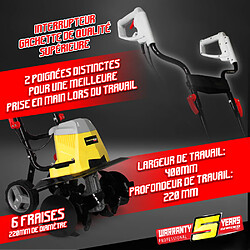 Acheter Gardeo Pro Motobineuse 1500W