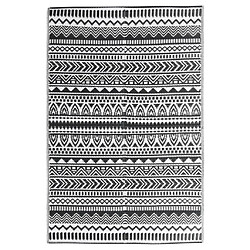 vidaXL Tapis Noir 140x200 cm