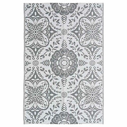 vidaXL Tapis d'extérieur - 190x290 cm - Gris Clair