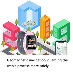 Yonis Montre Enfant SOS Appel Urgence GPS Chat Vocal pas cher