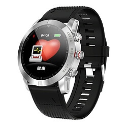 Yonis Montre Connectée IP68 Multi-Sport Sommeil Cardio Montre Connectée IP68 Étanche Multi-Sport Sommeil et Santé 15 Jours Autonomie Argent YONIS
