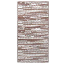 Tapis d'extérieur vidaXL - Marron - 120x180 cm