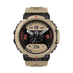 Montre intelligente Amazfit T-Rex 2 1,39" Noir Beige