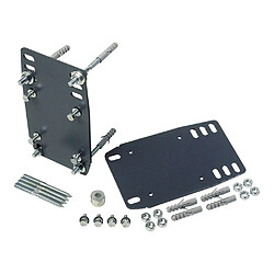 Somfy 2400485 Plaques de fixation motorisation - Pour piliers irréguliers - Modèles PASSEO/AXOVIA
