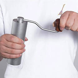 Moulin à café manuel en aluminium