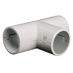 Zenitech Té Tube IRL Ø16mm - Lot de 10 - Gris