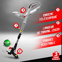 Avis Elem Garden Technic ELEM Kit jardin 20V + 2 batteries