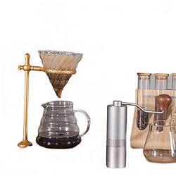 Moulin à café manuel en aluminium