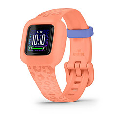 Garmin Vivofit Jr. 3 Orange Smartwatch enfant - Podomètre - Étanche - Bluetooth - Ecran couleur - Autonomie 365 jours