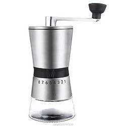 Moulin à café manuel inox