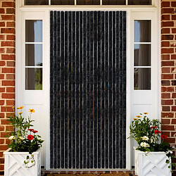 Decoshop26 Rideau moustiquaire 100x220 cm - Anthracite