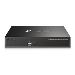 TP-Link VIGI NVR1016H Stockage Réseau - 16 chaînes - 1920 x 1080 px - Noir