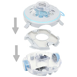 Avis Vidaxl Robot nettoyeur de piscine sans fil 27 W