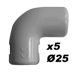 Zenitech équerres IRL Ø25 mm - Gris