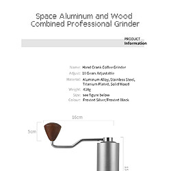 Avis Moulin à café manuel - Inox