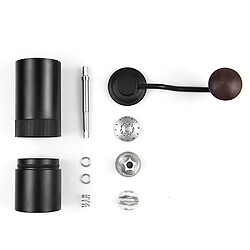 Moulin à café manuel portable - Noir pas cher