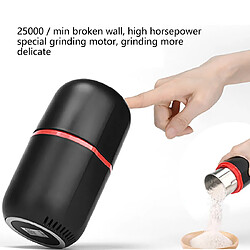 Moulin à café électrique portable EU - Argent