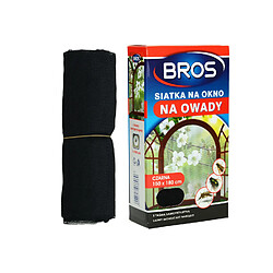 Bros Moustiquaire pour fenêtre - Noir