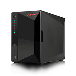 ASUSTOR Nimbustor 2 AS5202T 2 NAS 2Go RAM DDR4 Intel Celeron J4005 Serial ATA Noir