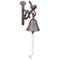 Esschert Design Cloche murale oiseau en fonte