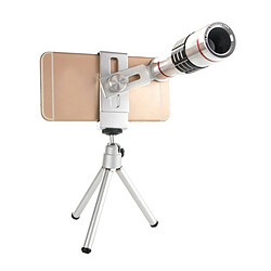 Wewoo Télescope 18X pour smartphone - Argent