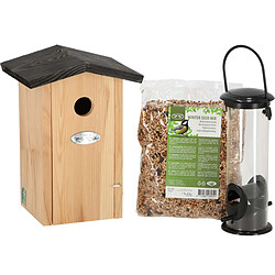 Best For Birds Abri mangeoire et graines pour mésanges