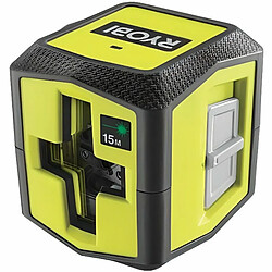 Ryobi Niveau Laser 15 m Niveau laser - Portée 15 m - Fonctionne à piles - Piles incluses