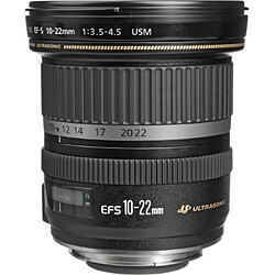 Canon EF-S 10-22mm F3.5-4.5 USM Objectif grand angle - Focale fixe 10-22 mm - Pour APS-C