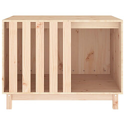 Acheter vidaXL Niche pour chien bois - 90x60x67 cm