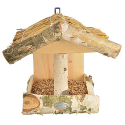 Esschert Design Mangeoire pour oiseaux - Bouleau