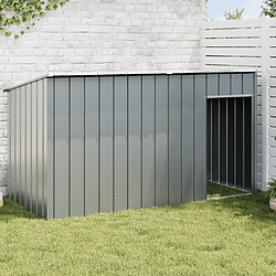 VidaXL Niche pour chien avec toit - Anthracite