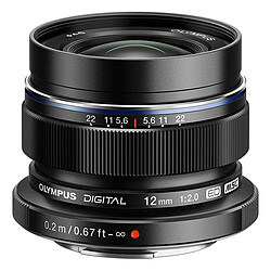 Olympus M.Zuiko ED 12mm 1:2.0 - Noir