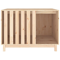 Acheter VIDAXL Niche pour chien - Bois de pin massif - 100x70x72 cm