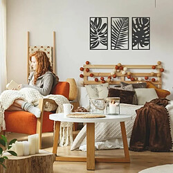 Dekory Décoration Murale Feuilles d'Arbres - 102 x 62 cm