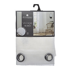 Avis Atmosphera Voilage Sab 140 x 240 - Blanc