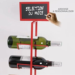 Avis Porte-bouteille vin en métal 3 bouteilles