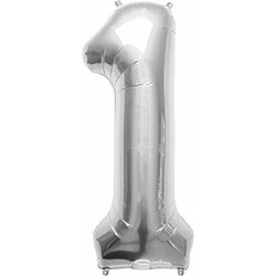 Chandos Ballon Alu Chiffre "1" - Gris Argent