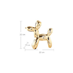 Avis Tirelire Balloon Dog Doré