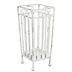 Pegane Porte parapluies Blanc Antique