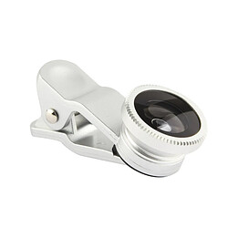 Wewoo Fisheye Universelle 180° avec Clip - Argent