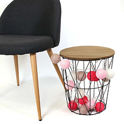 Avis Home Deco Light Home_deco_light Guirlande lumineuse boules - Rose