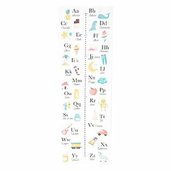 Toise Enfant Alphabet Les Règles Multicolore